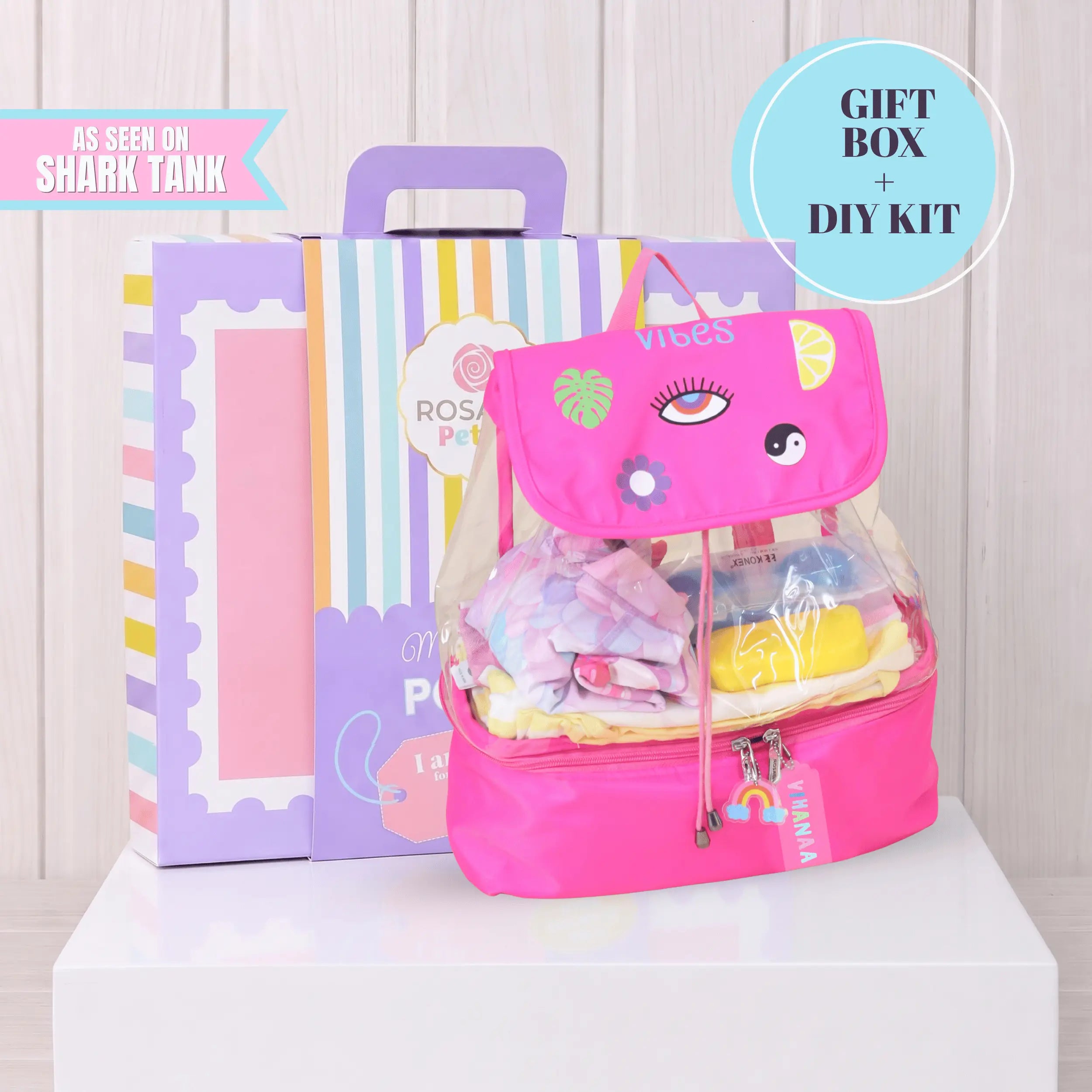 Diy Pink Show It Off Backpack