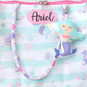 Aqua Girl Tote Bag