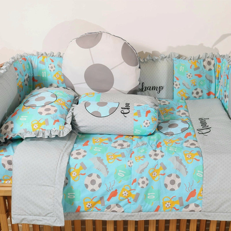 Football Champ Baby Bedding Items