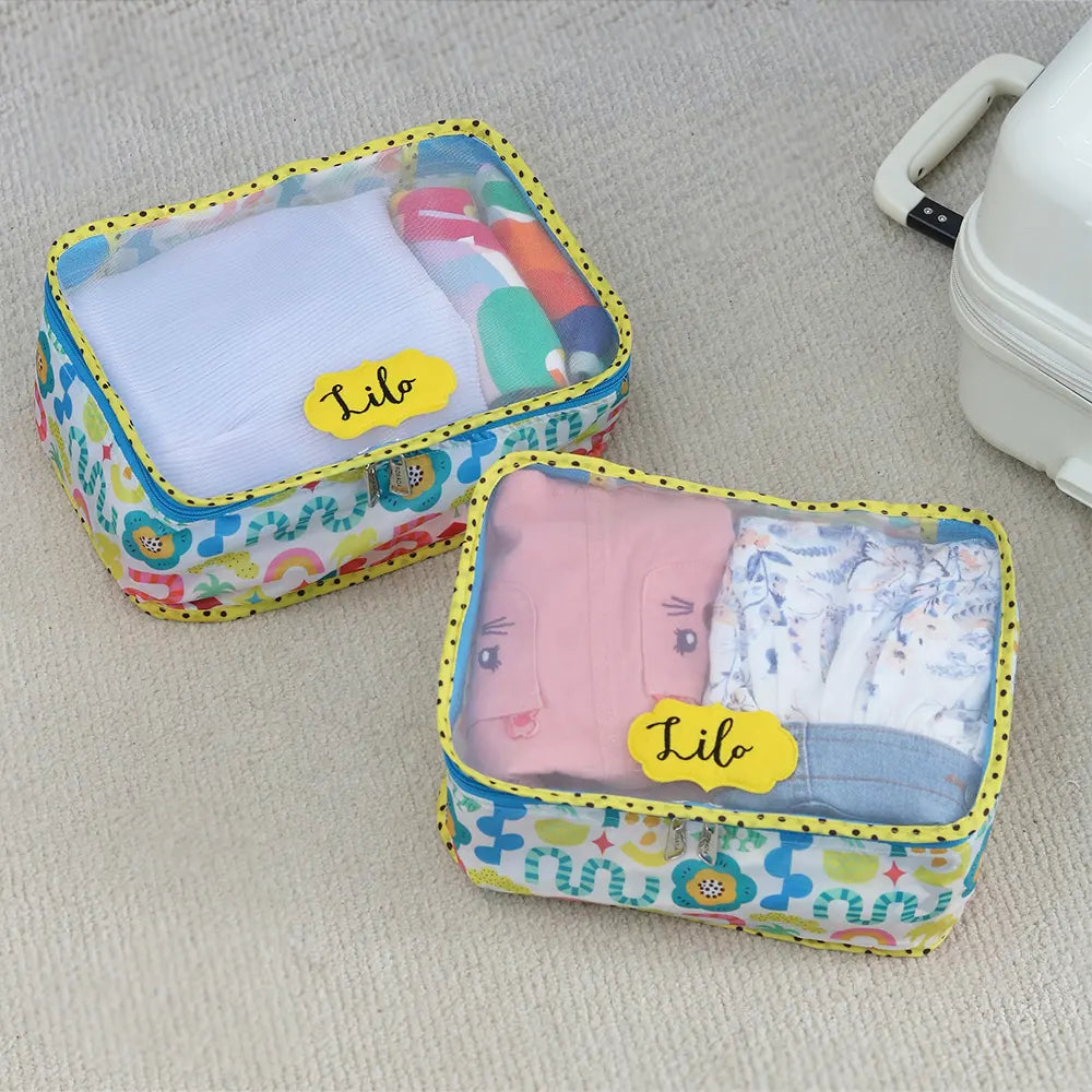 Set of 2 Mesh Bag - Silly Shapes