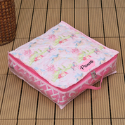 Box Pouch [10x10]" - Pink Unicorn