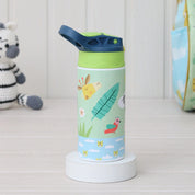 Insulated Steel Sipper Bottle (350ml) -Lazy Zoo