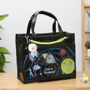 Cosmic Quest Double Pocket Jelly Tote Bag & Wet Pouch