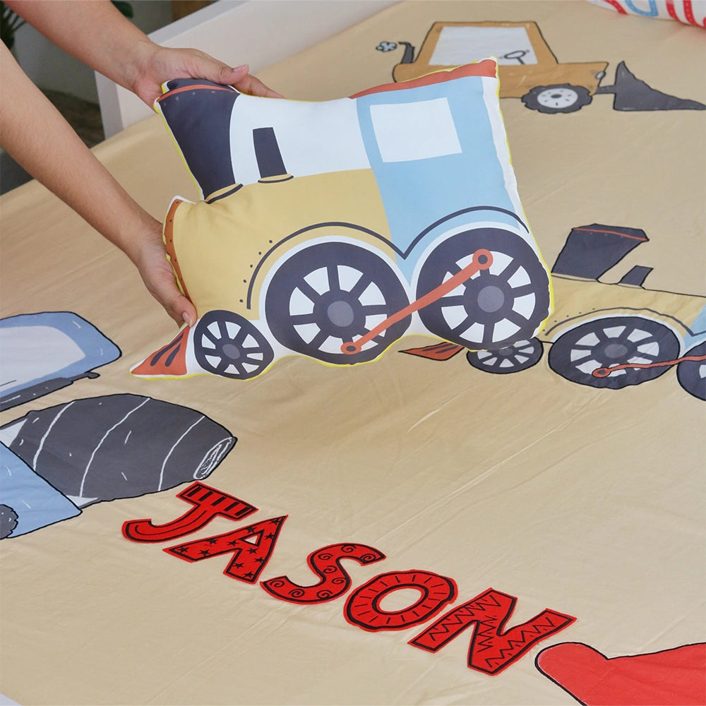 Red Truck Bedsheet Set