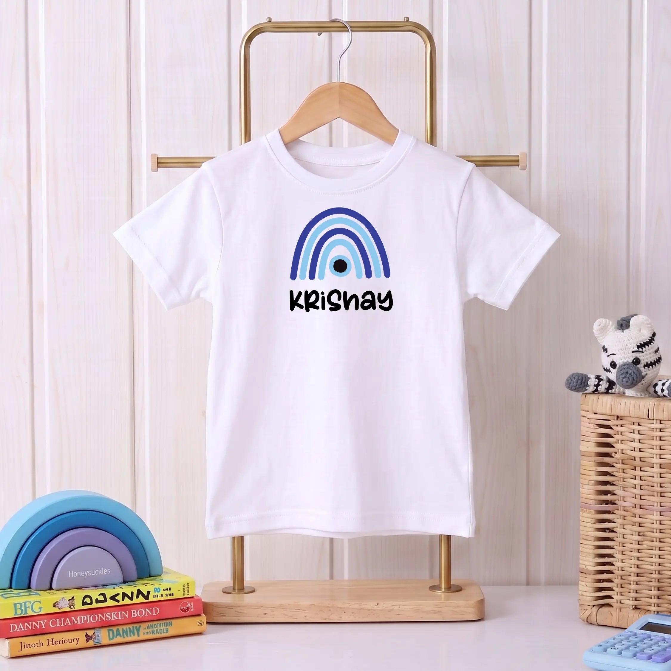 Personalized Evil Eye White T-shirt
