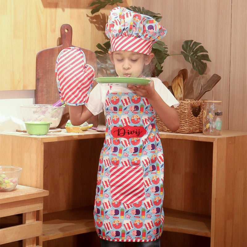 Candy Cane Cooking Apron