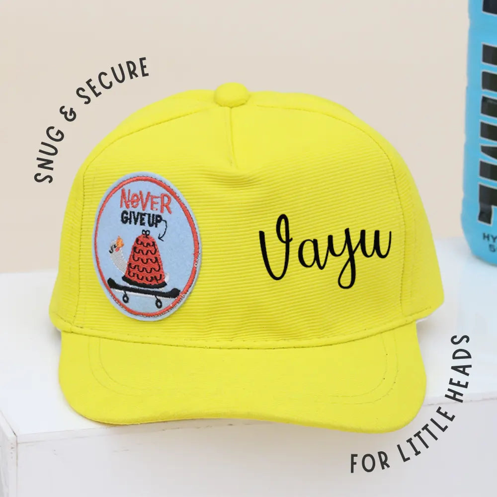 Never Give Up Neon Cap