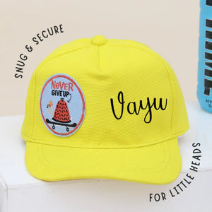 Never Give Up Neon Cap