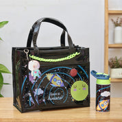 Cosmic Quest Double Pocket Jelly Tote Bag & Wet Pouch