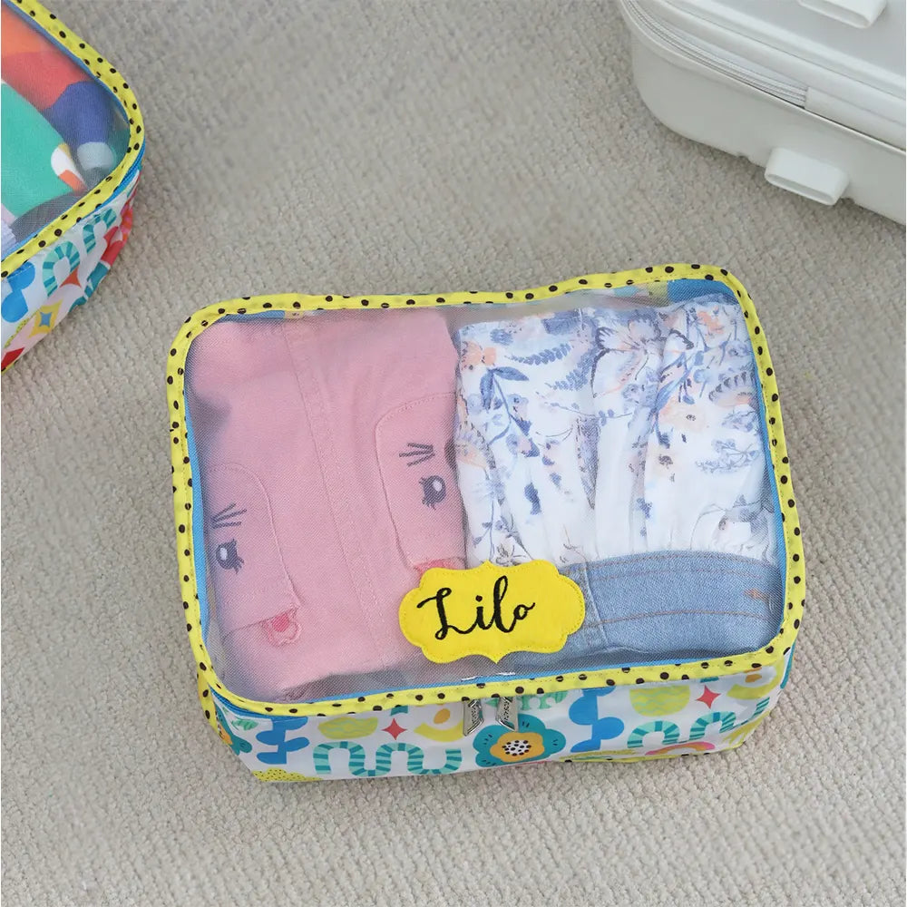 Set of 2 Mesh Bag - Silly Shapes