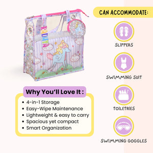 Unicorn Splash Long Swimming Bag