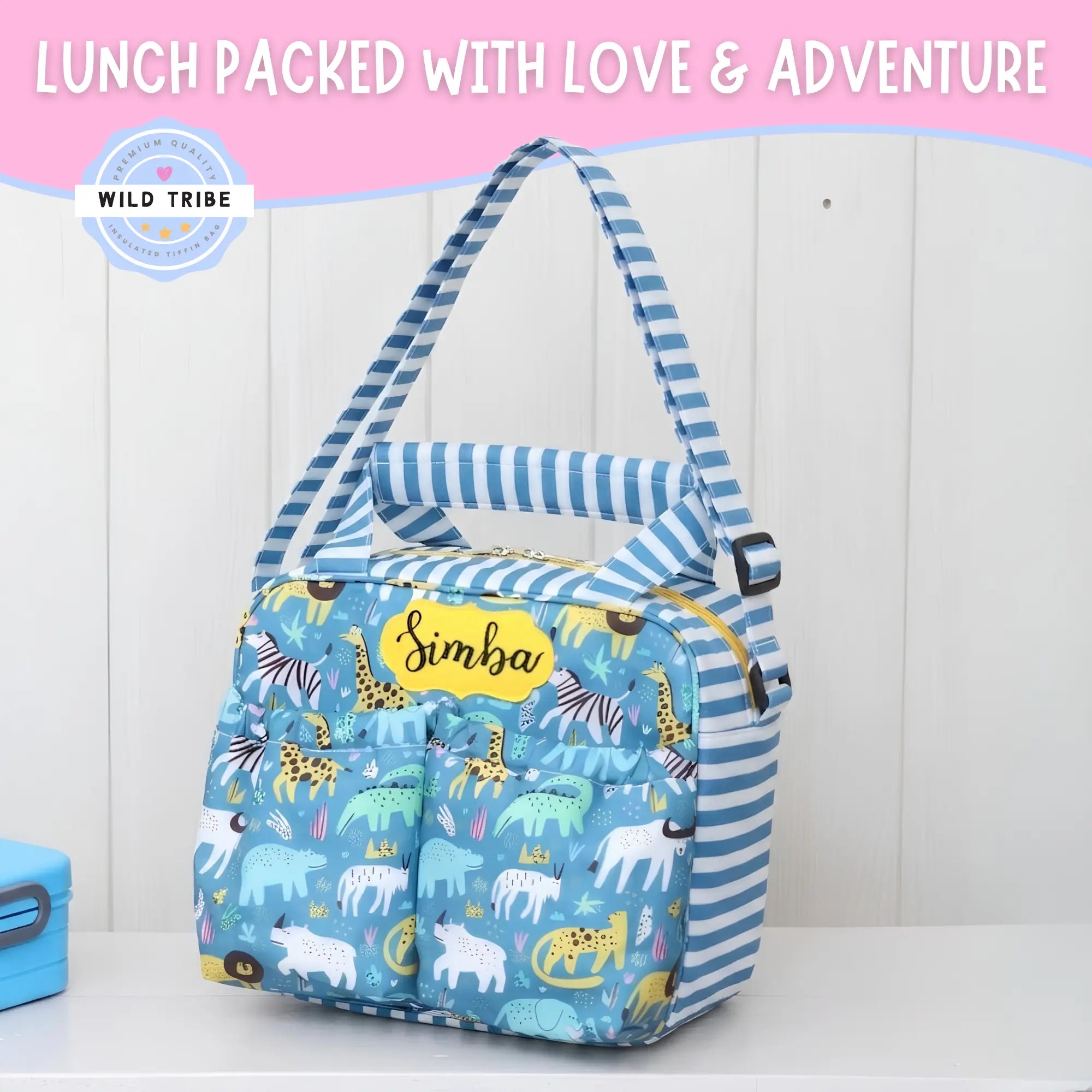 Wild Tribe Insulated Tiffin Bag