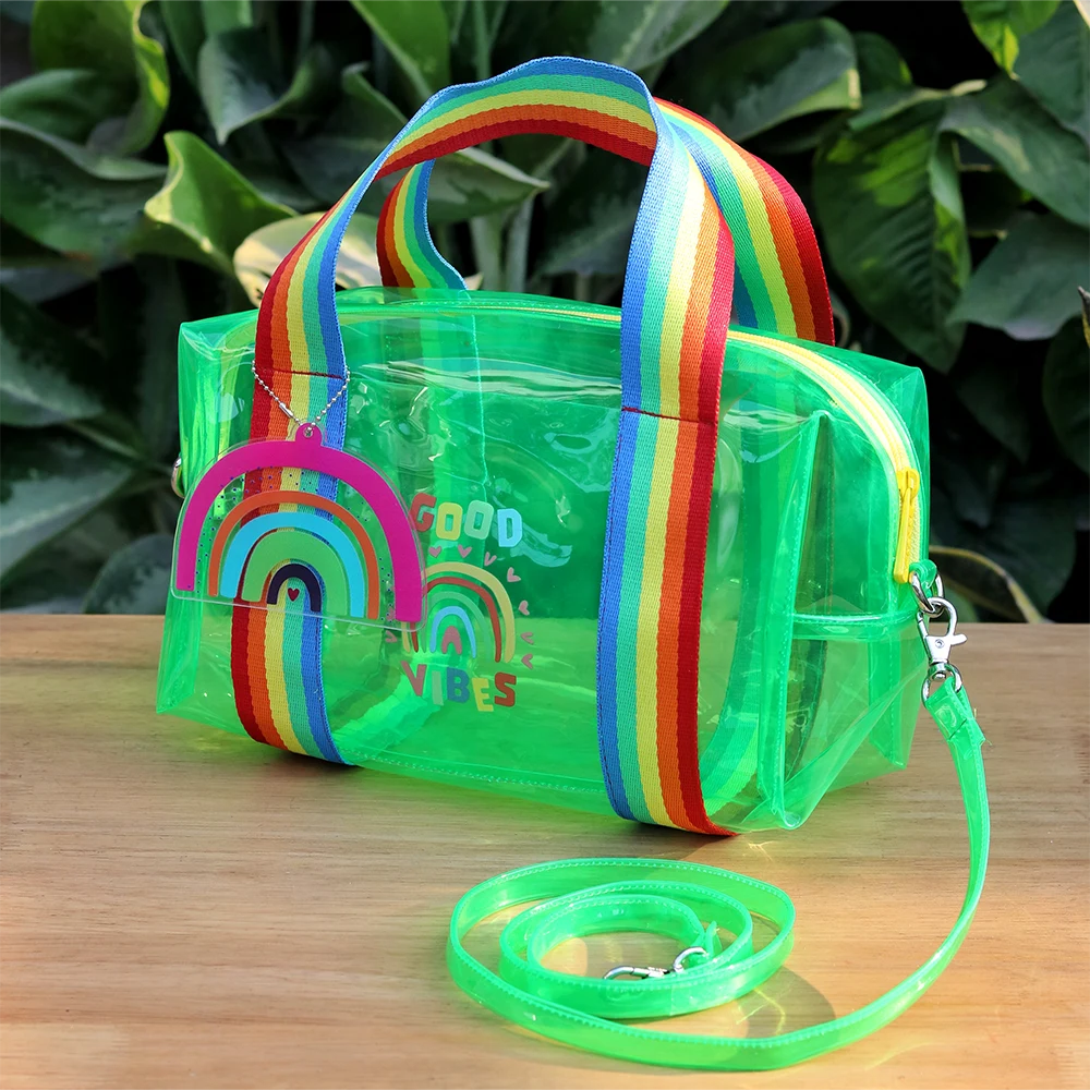 Rainbow Jelly Hand Bag