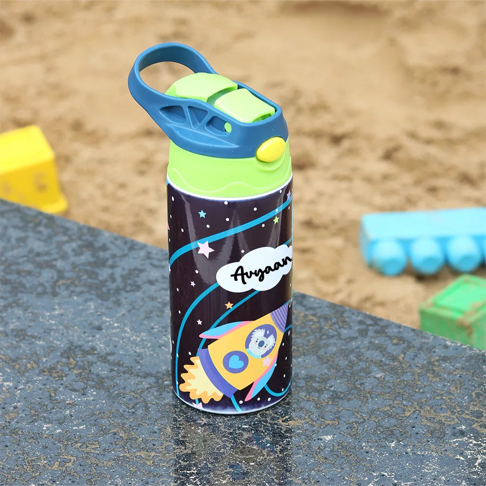 Insulated Steel Sipper Bottle (350ml) - Cosmic Quest