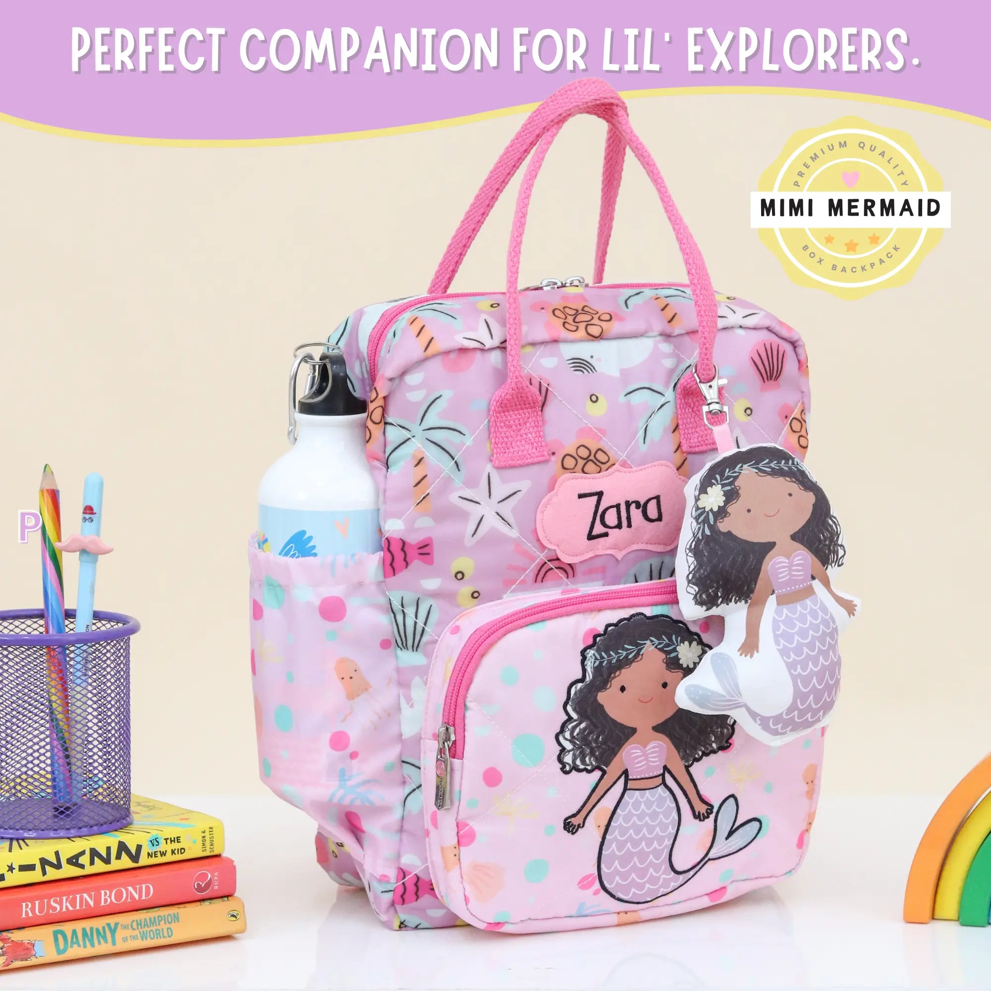 Mimi Mermaid Box Backpack