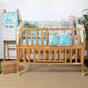 Blue Llama Baby Bedding Items