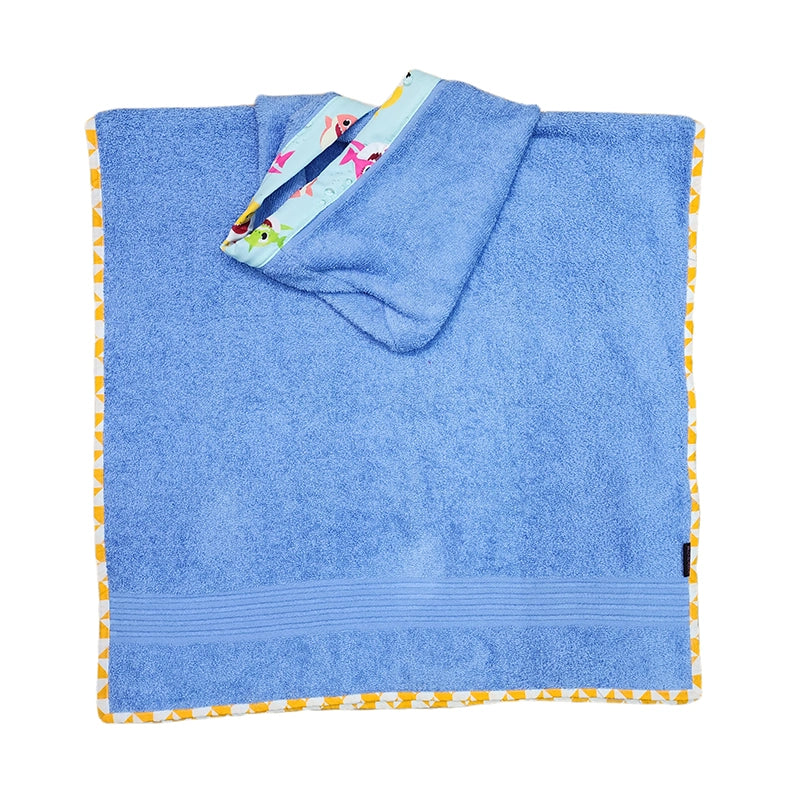 Baby Shark Poncho Towel