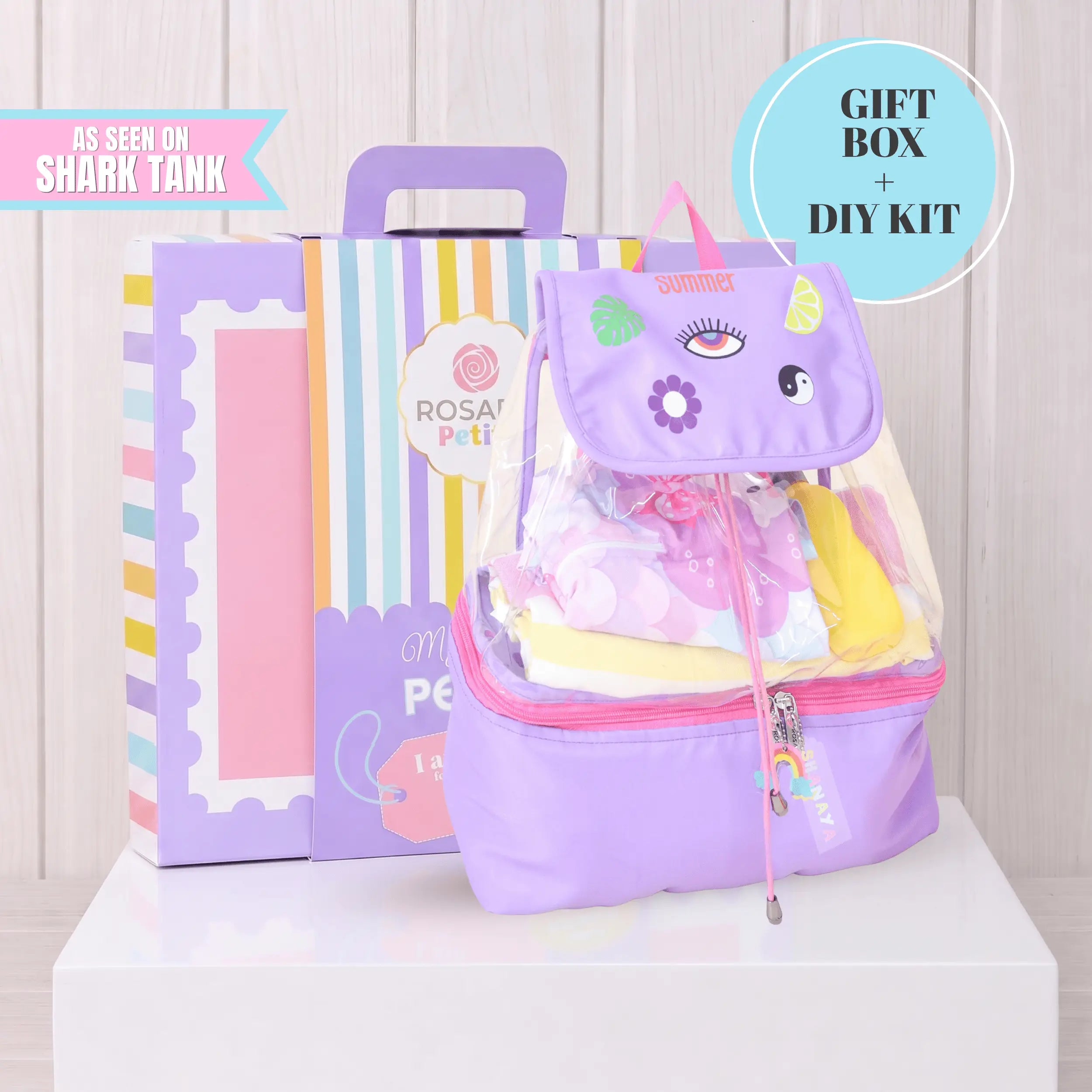 Diy Purple Show It Off Backpack