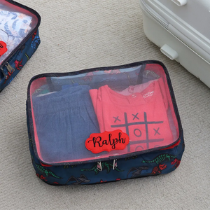 Set of 2 Mesh Bag - Glow Dino