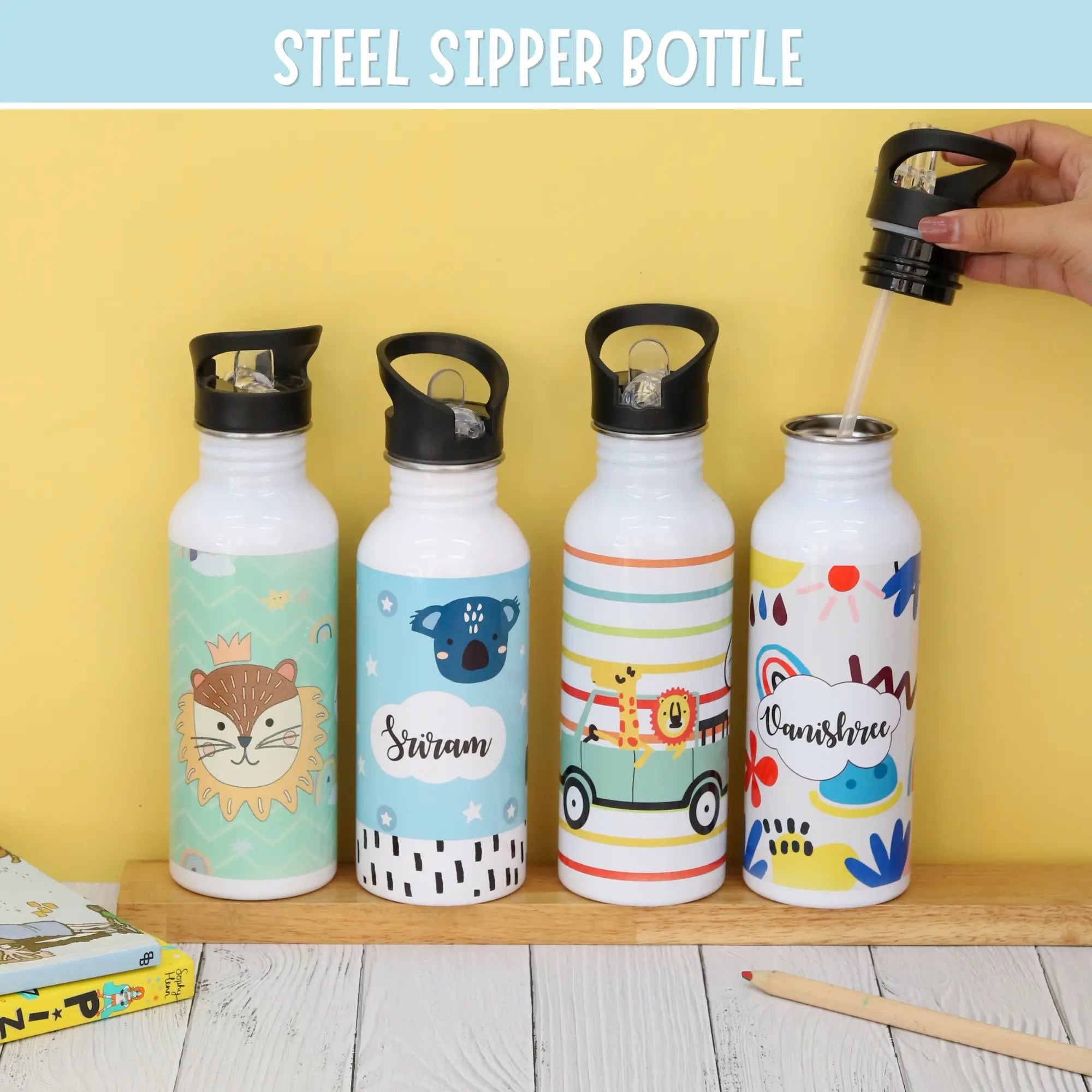 Steel Sipper Bottle (750ml)