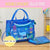 Deep Sea Dive Double Pocket Jelly Tote Bag & Wet Pouch
