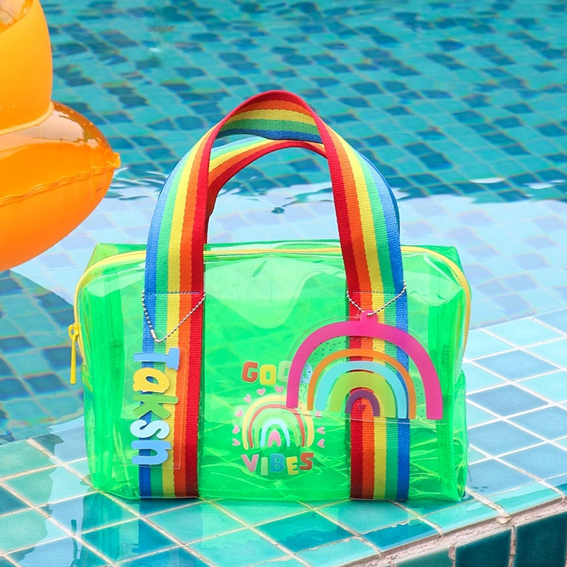 Rainbow Jelly Hand Bag