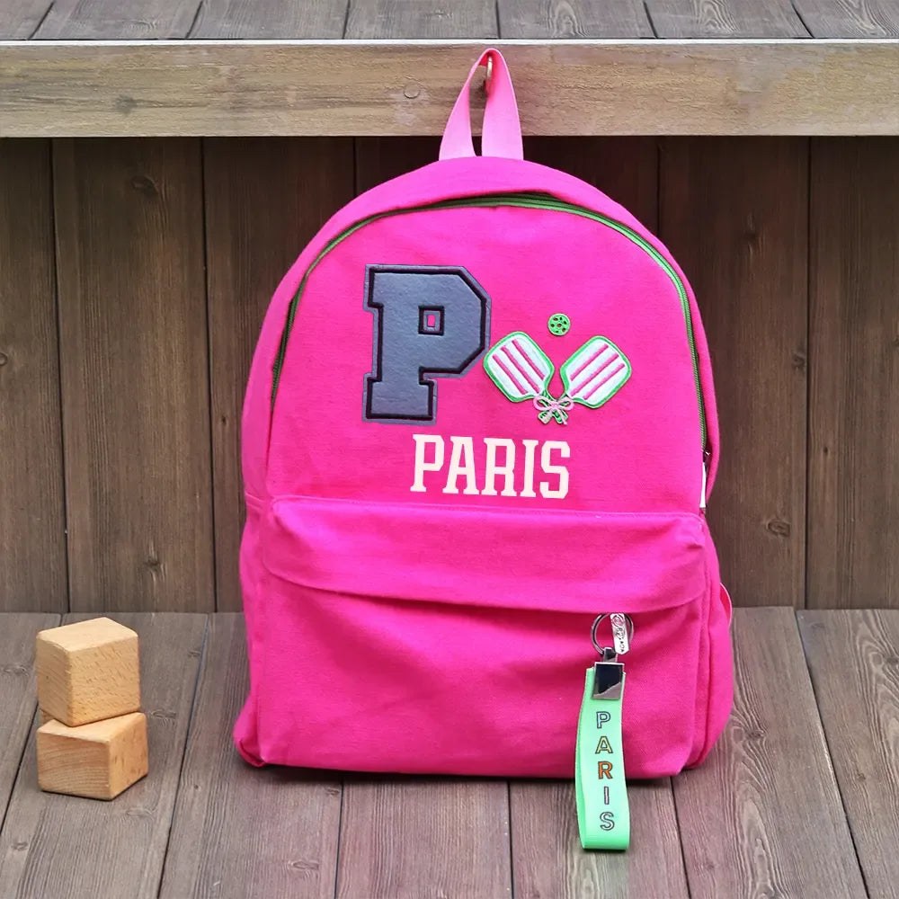 Pickle Ball Canvas Bag