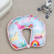 Blue Unicorn Neck Pillow
