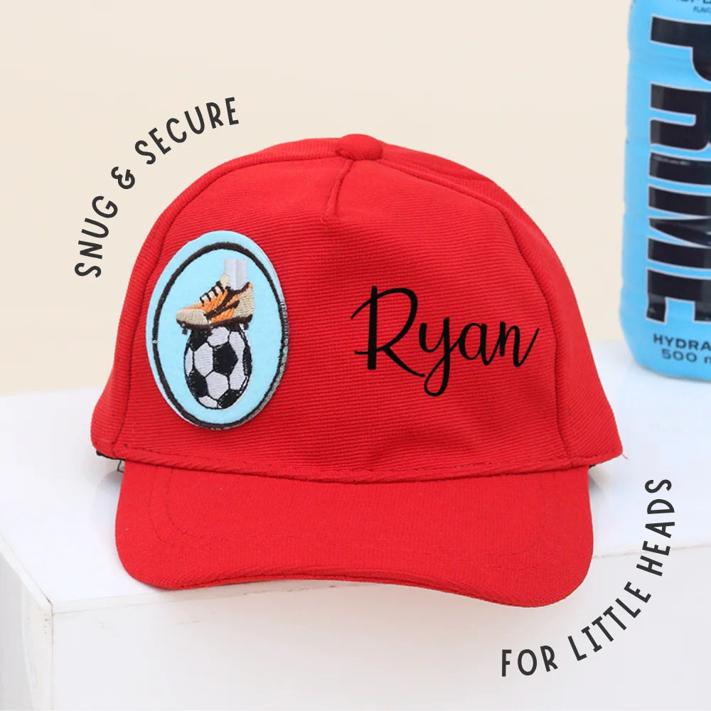 Football Red Cap