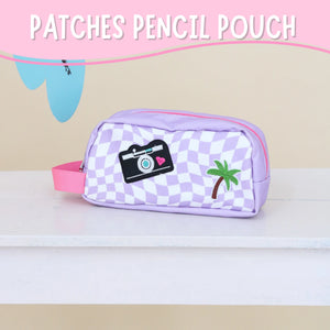 Purple Patches Pouch