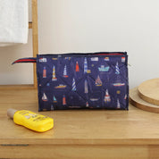 3-Zip Toiletries Kit - lighthouse