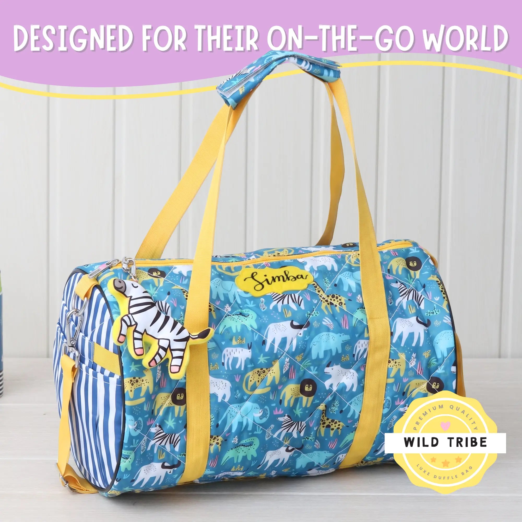 Wild Tribe Luxe Duffle Bag