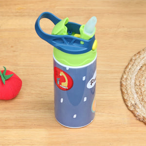 Insulated Steel Sipper Bottle (350ml) - Grey