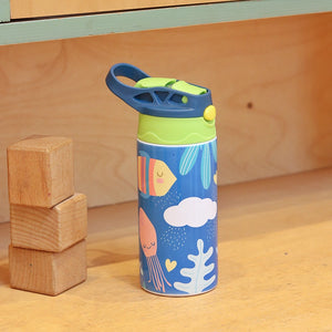 Insulated Steel Sipper Bottle (350ml) - Under The Sea