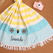 Sunny Sailor Bamboo Towel