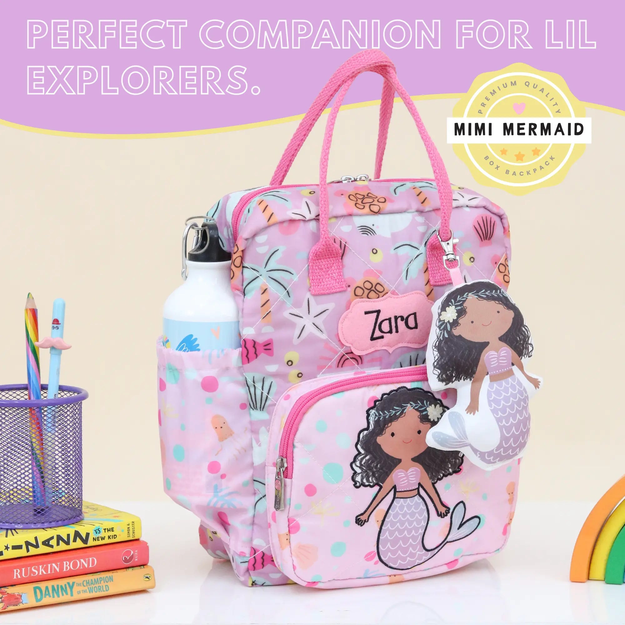 Mimi Mermaid Box Backpack