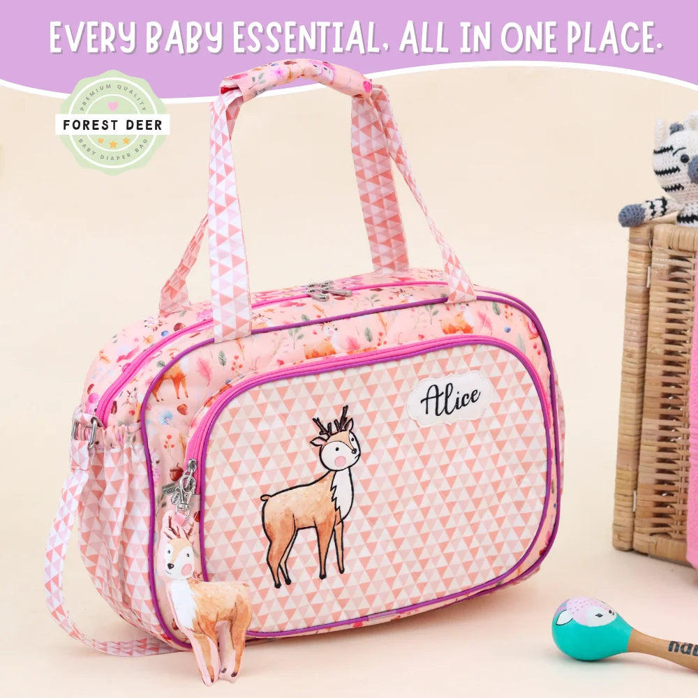 Forest Deer Baby Diaper Bag