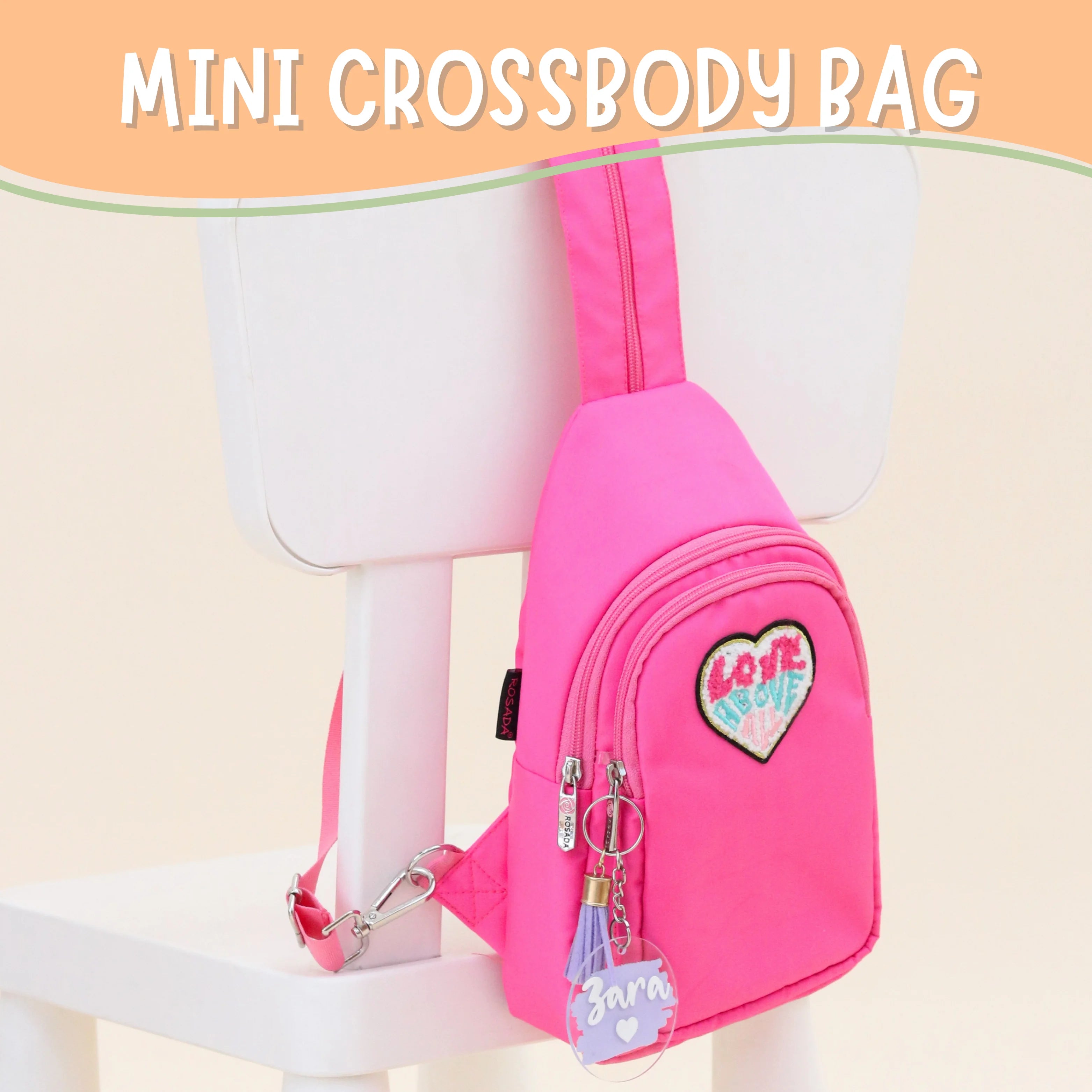 Pink Mini Cross-Body Bag