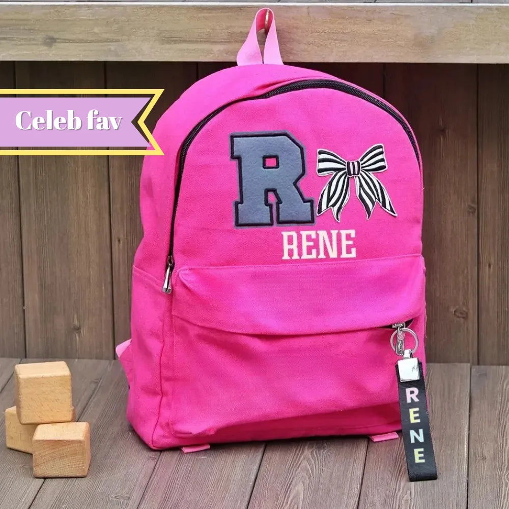 Big Bow Canvas Bag