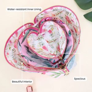 Portea Bloom Nested Pouch Set