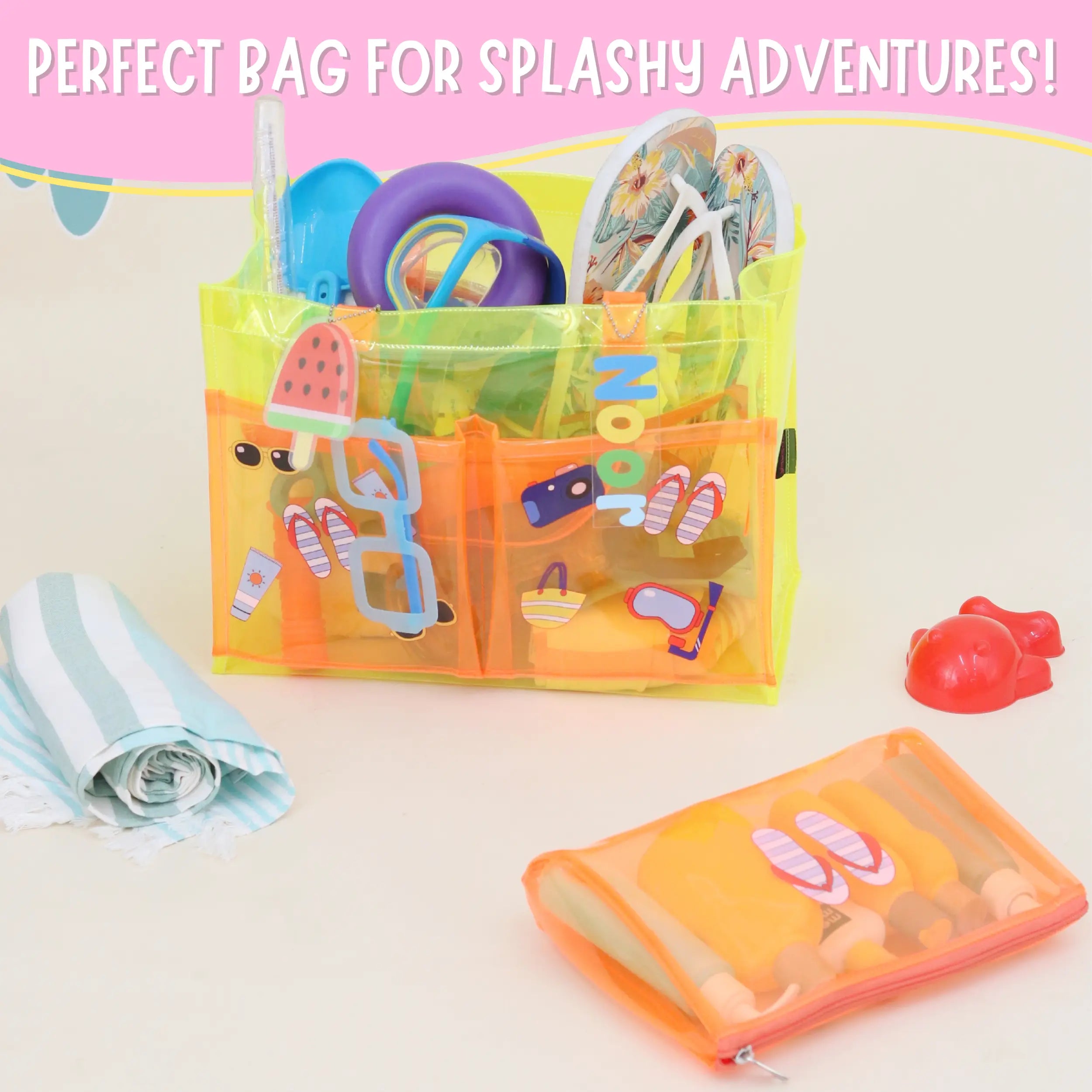 Jelly Beach Bag & Wet Pouch