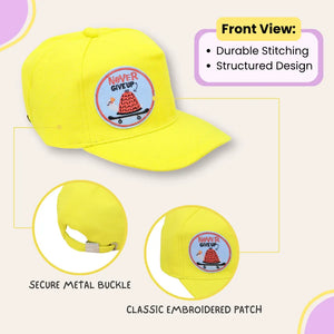 Never Give Up Neon Cap