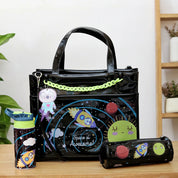Cosmic Quest Double Pocket Jelly Tote Bag & Wet Pouch