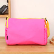 Retro Pink Yellow Sports Duffle Bag