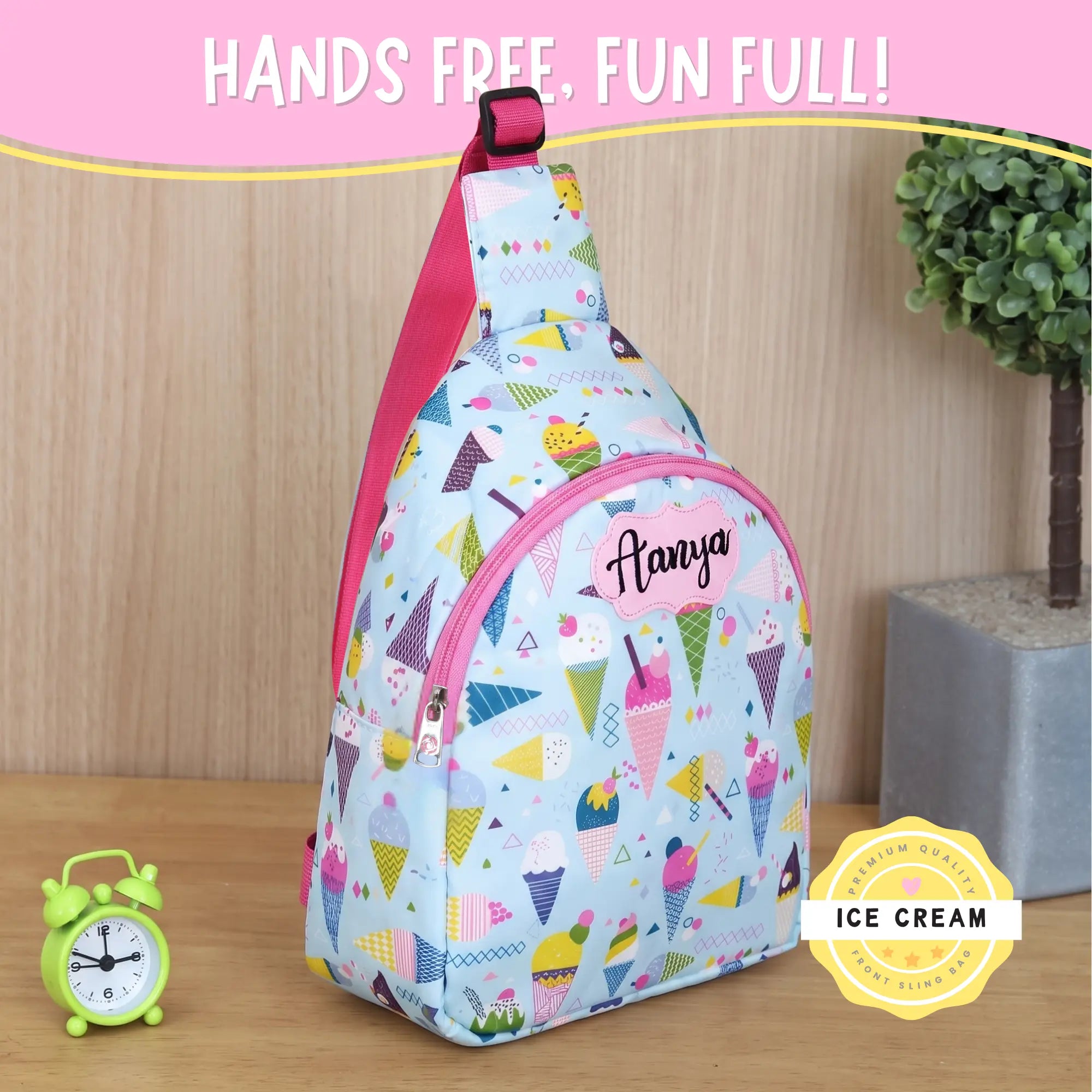 Ice-cream Front Sling Bag