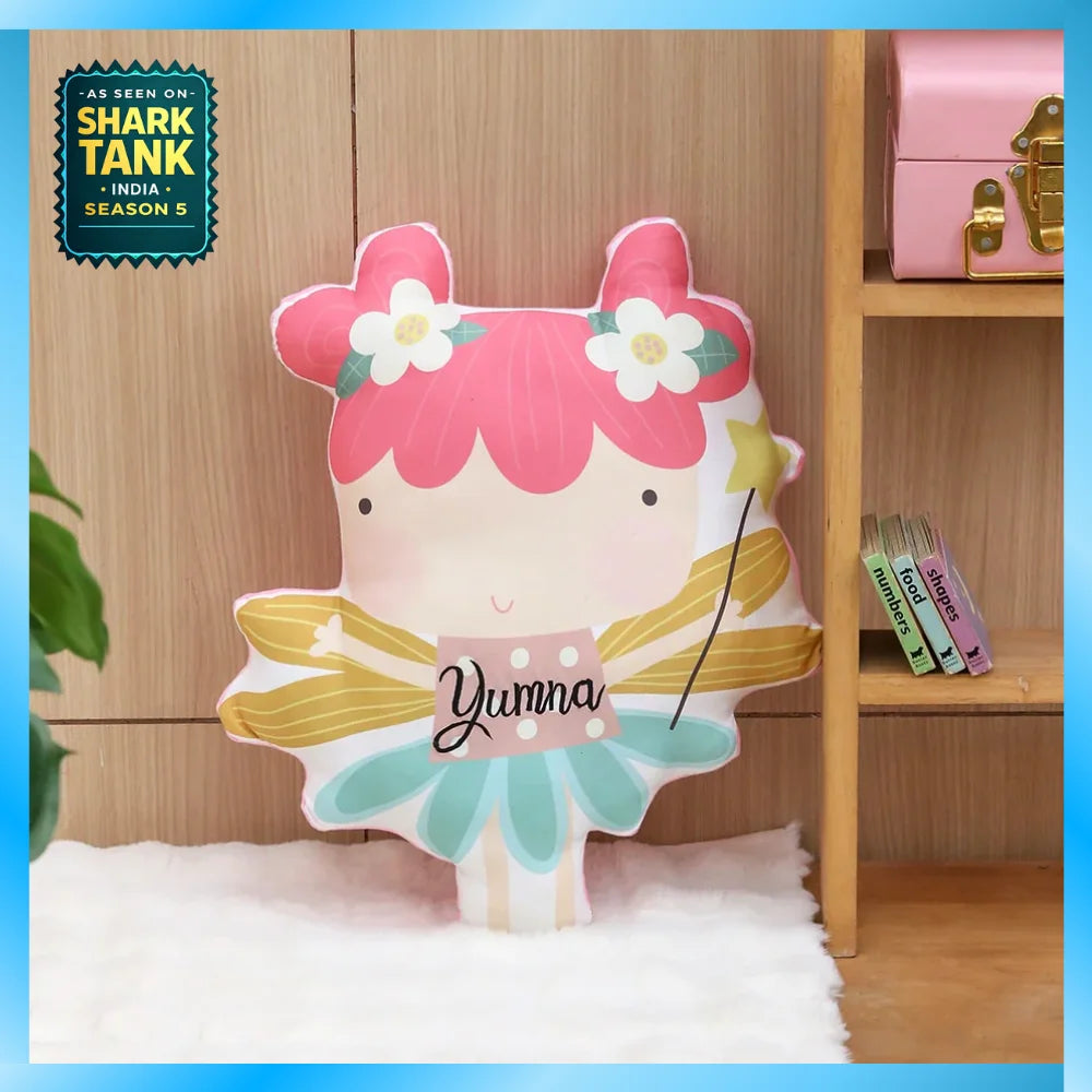 Pink Fairy Pillow Doll
