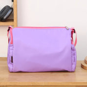 Retro Purple Pink Sports Duffle Bag