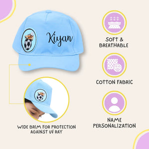 Football Blue Cap