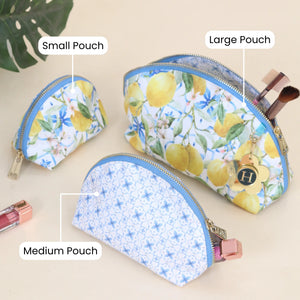Limoncello Nested Pouch Set