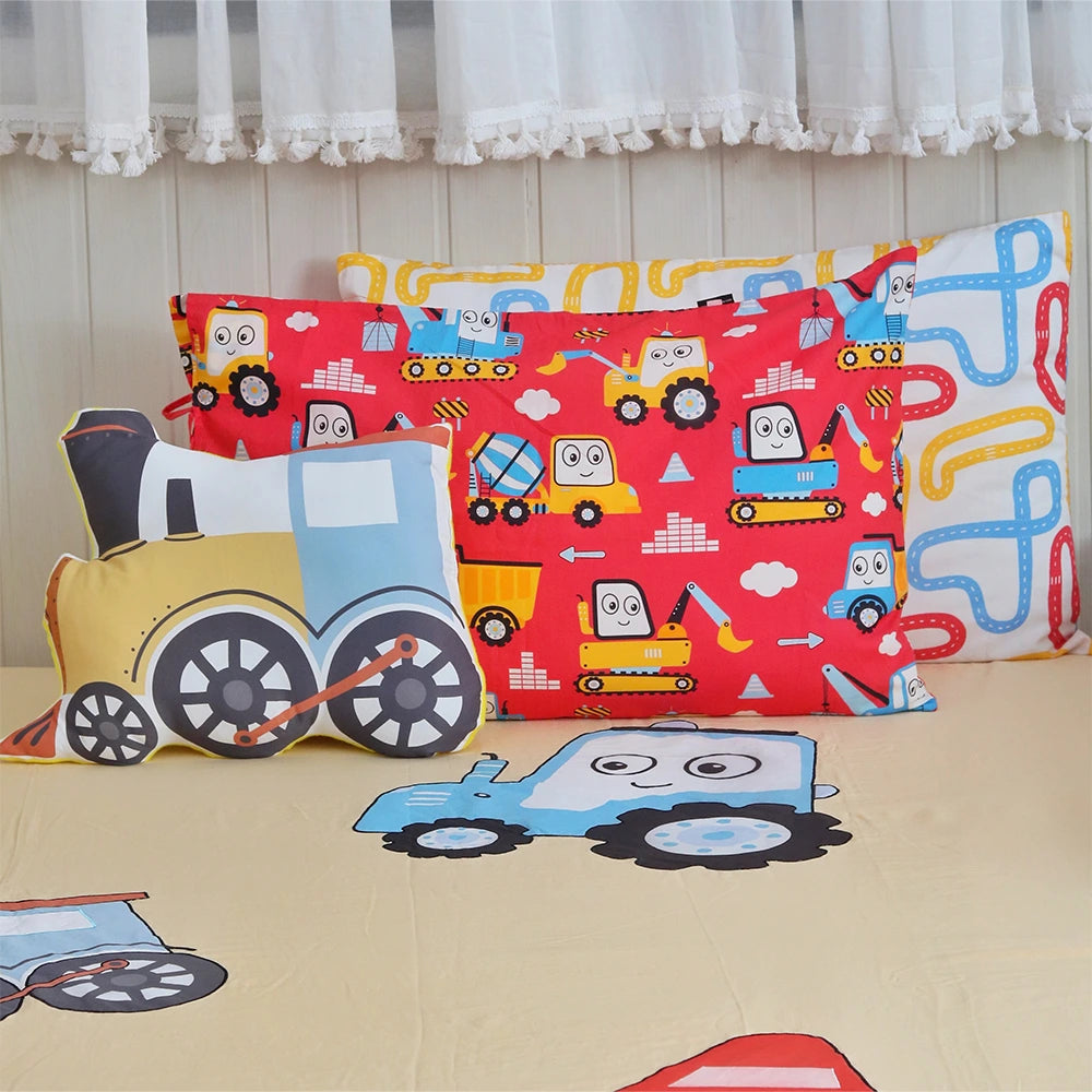 Red Truck Bedsheet Set
